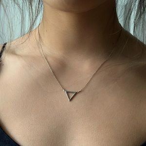 Dogeared Triangle Necklace